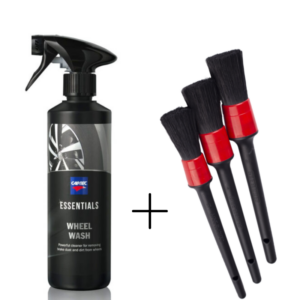 Zvýhodnený set Essentials Wheel Wash + Detailing Brush Set